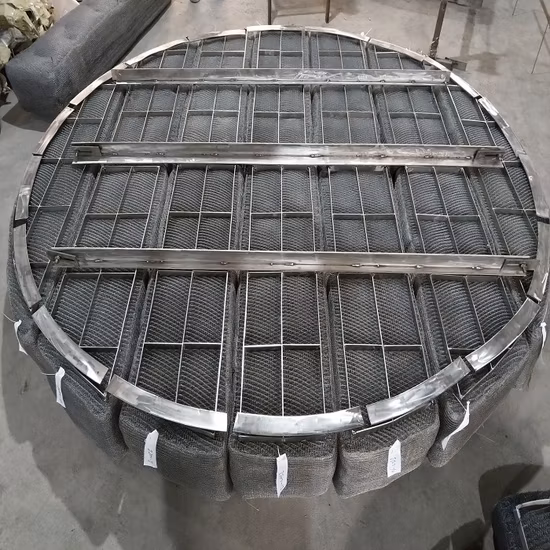 Perforierte Metallgeflechtfilter, Drahtgeflecht-Nebelabscheider für Sprühturm